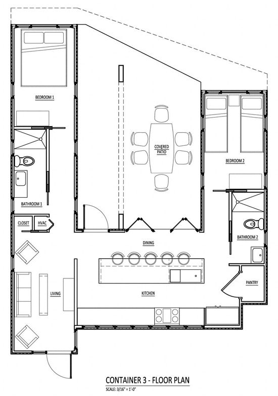 Floors Plans, Ships Container, Shipping Container Houses, Floor Plans 