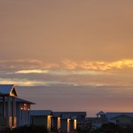 Seaside 30A at sunset