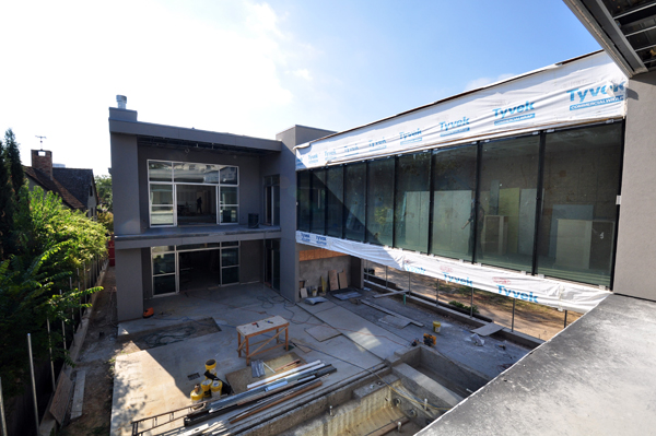 Master Bedroom Patio towards Courtyard