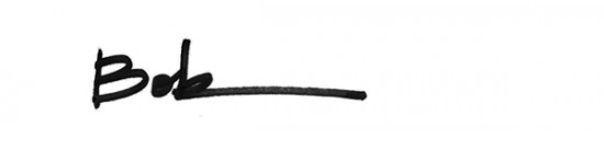 Bob signature