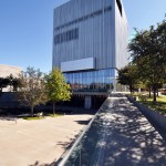 Wyly North elevation at plaza