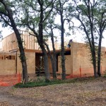 second floor framing and possible future deck area