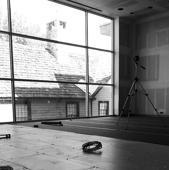 modern house living room drywall