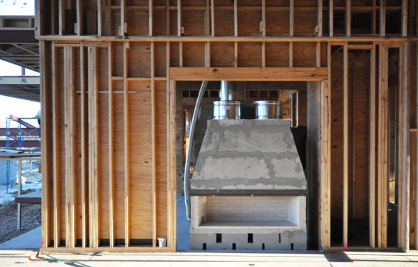 Brick Fireplace Construction Build A Fireplace Brick By Brick Fine