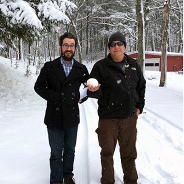 Bob Borson and Ryan Thomason in the snow thumbnail