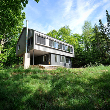 Modern Cabin Deer Path Thumbnail