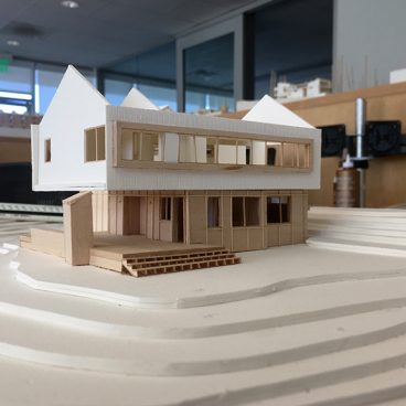 Cabin Model 01 - Malone Maxwell Borson Architects