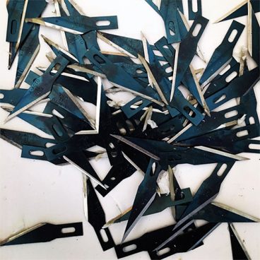 X-Acto Blades used in making models