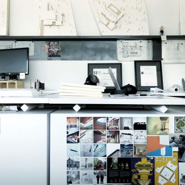 Architect's Desk - Benching System and magnets