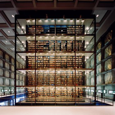 Beinecke Library - architect Gordon Bunshaft, photo by Poul Ober