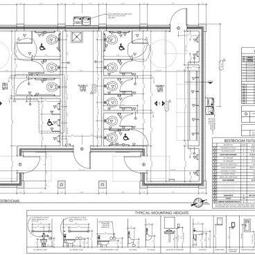 Athletic Park Restroom Floor Plan