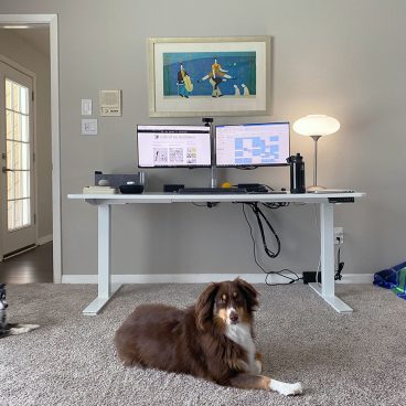 Autonomous AI Stand Sit Desk Final