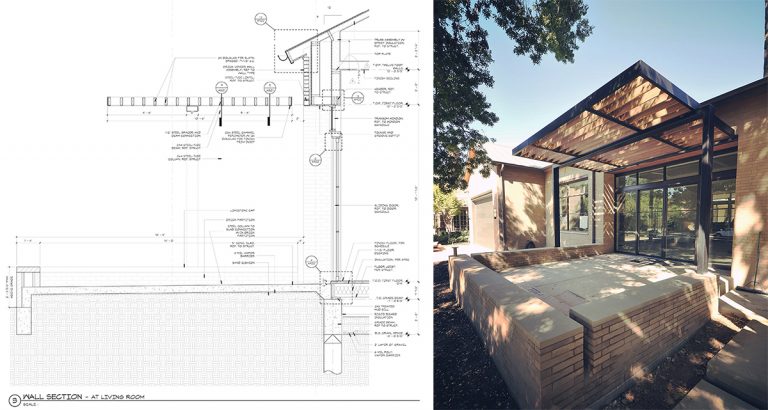 Trellis details - Dallas Architect Bob Borson