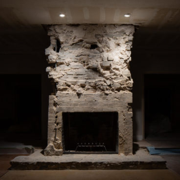 Borson Demolished Fireplace by Poul Ober