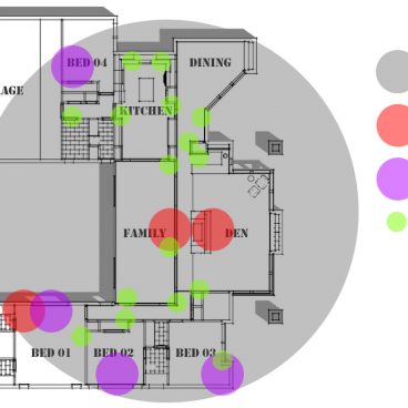 house plan view for wifi layout