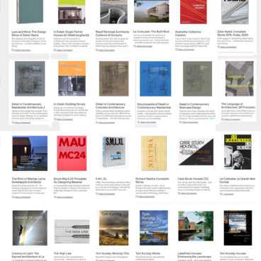 Architectural Books - 2020