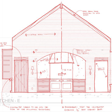 Architectural Redlines b y hand on iPad - Bob Borson
