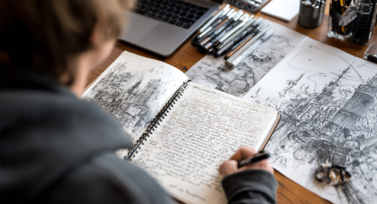 Tips to Be a Good Architect - Notes & Sketching