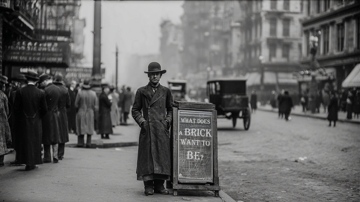 The Architect as Brand - What Does a Brick Want to Be