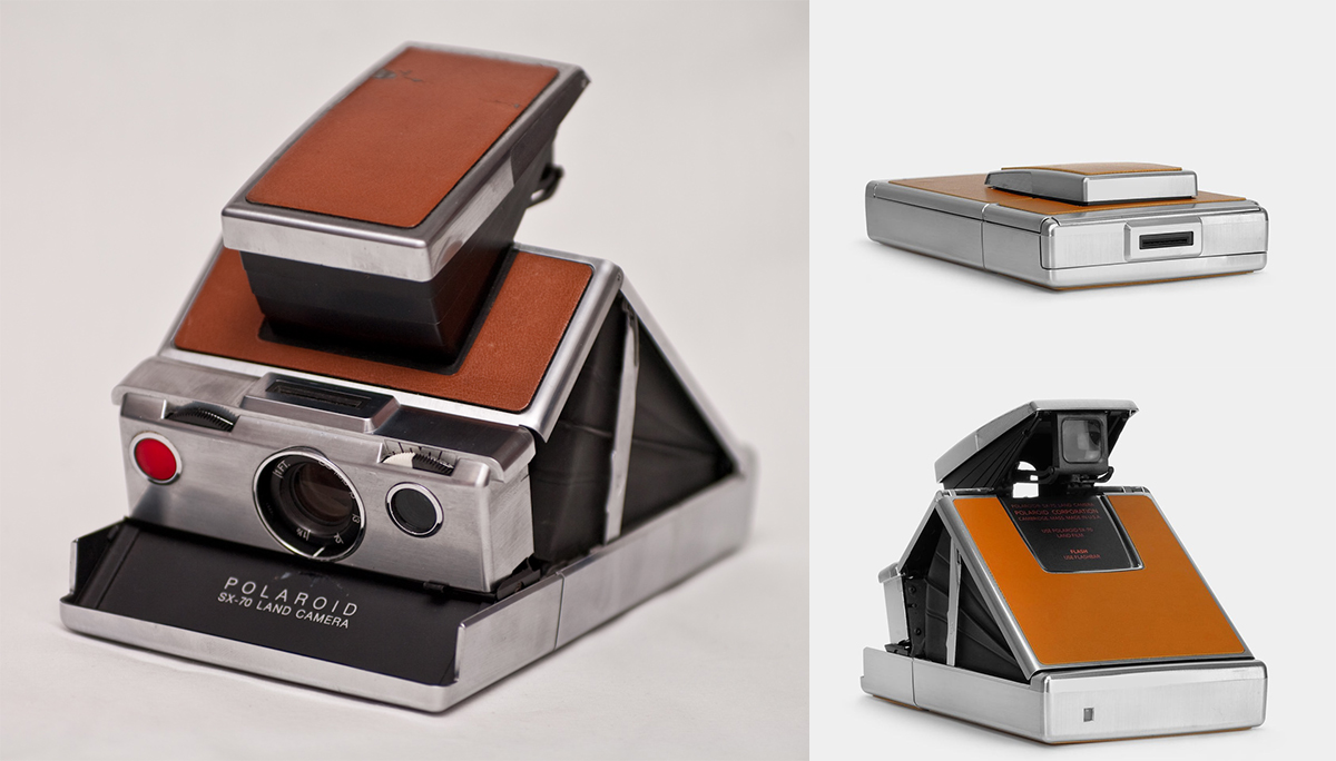 Polaroid SX-70 Instant Camera (3 views) Polaroid SX-70 Instant Camera (3 views)