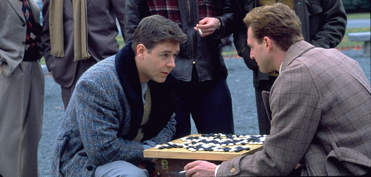 The Game Go from A Beautiful Mind