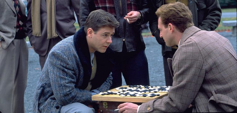 The Game Go from A Beautiful Mind