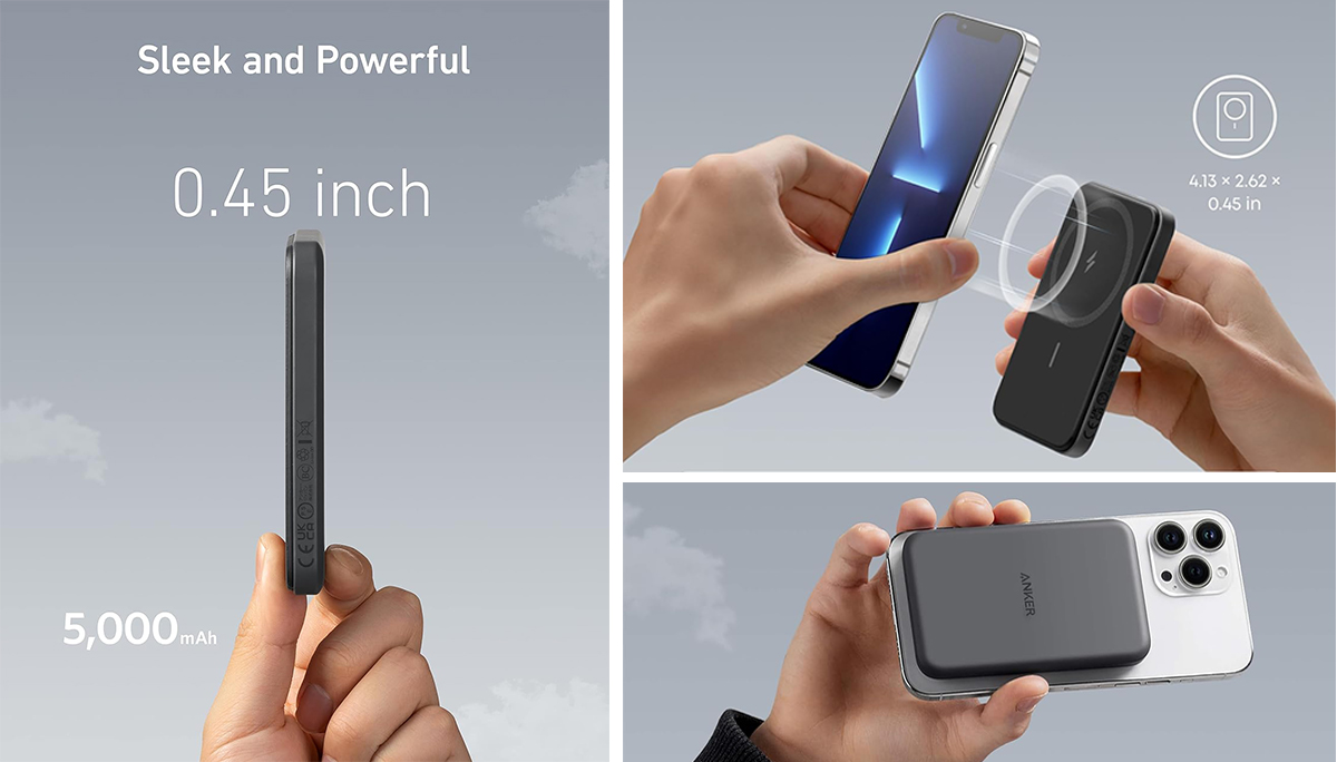 Anker Magnetic Power Bank 5000mah