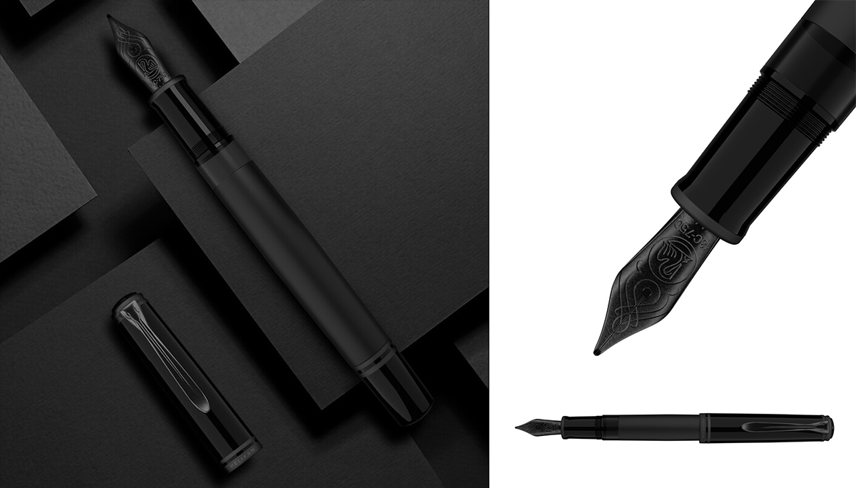 Pelikan M809 Souveran Matte Black Limited Ed Fountain Pen