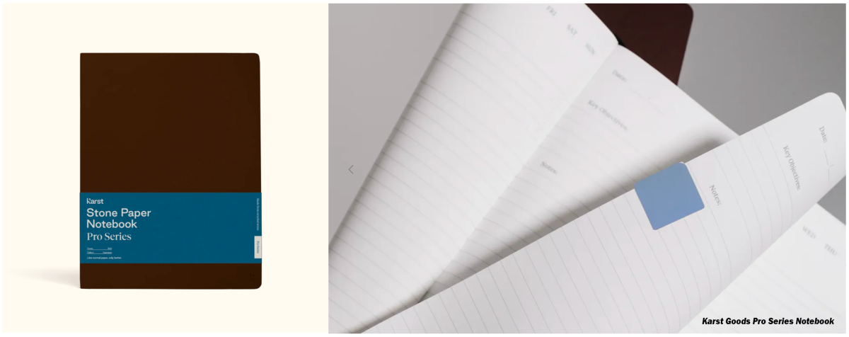 Karst Goods Pro Series Notebook - Holiday Gift Guide for Architects