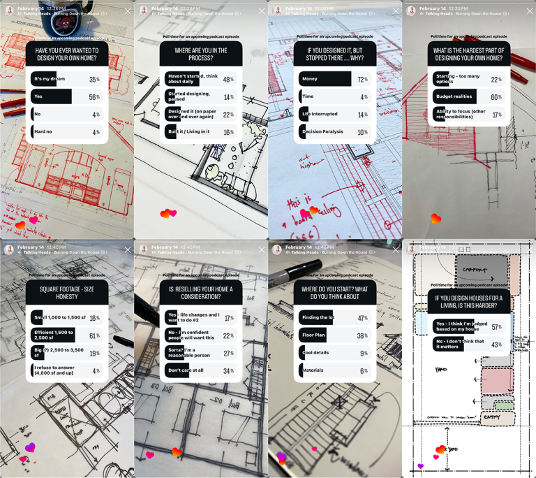 Designing Your Own House Instagram Poll