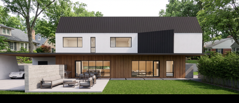 Designing Your Own House Side Elevation final
