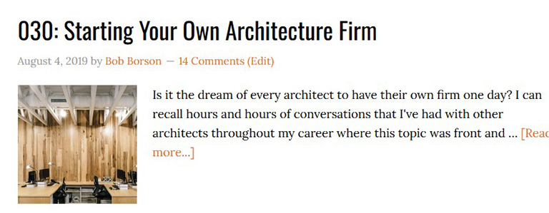 Life of an Architect Ep 030 Starting Your Own Architecture Firm
