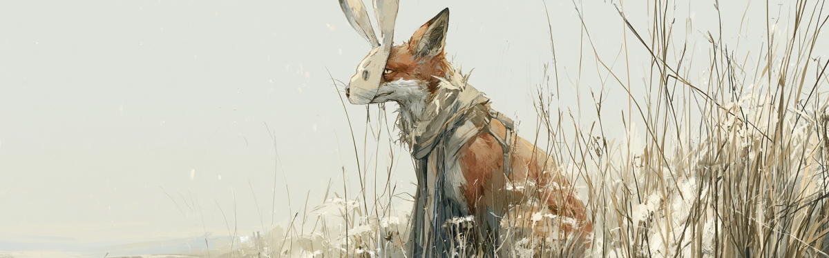 Ask Better Questions - A fox wearing a rabbit mask